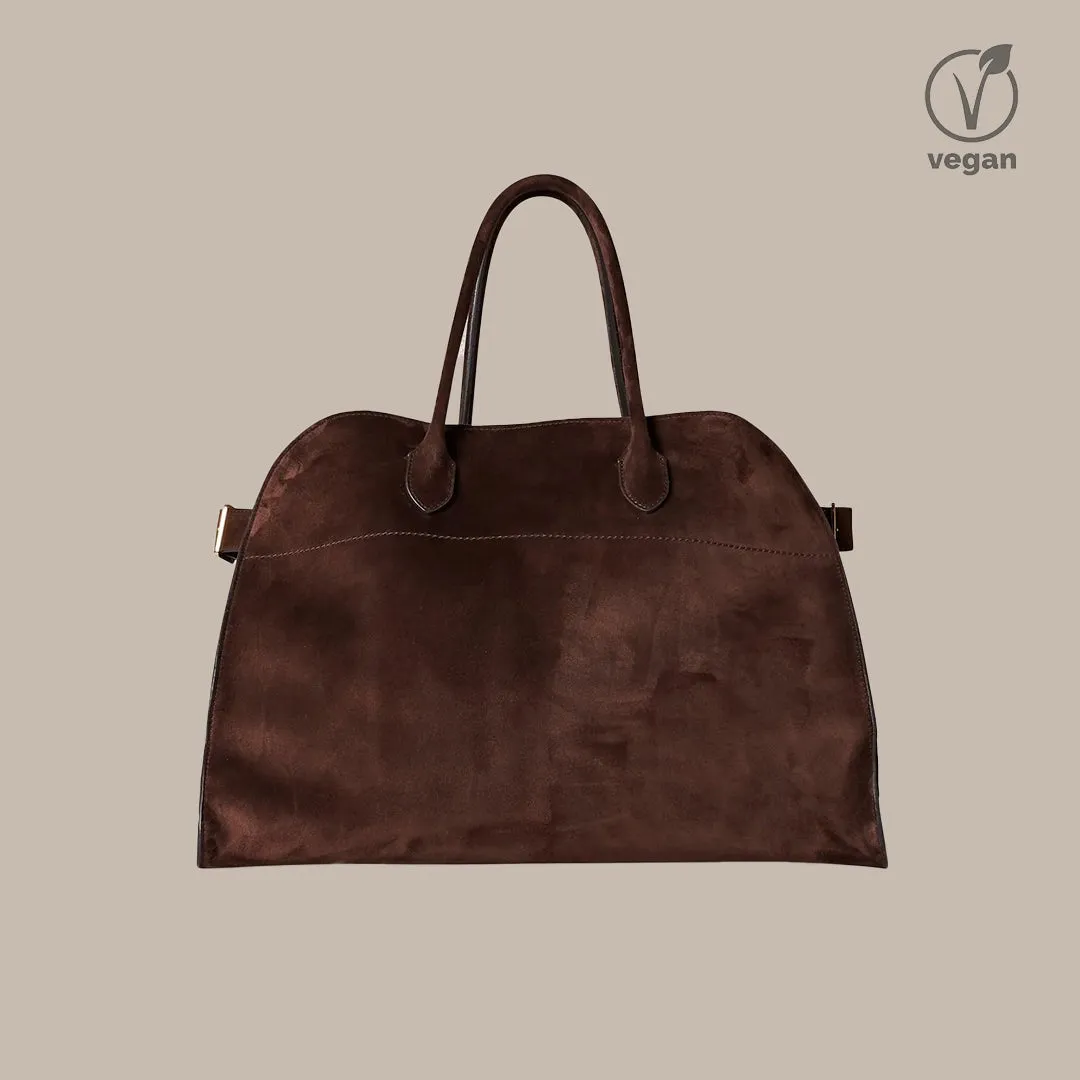 Vorina Suede Tote Bag
